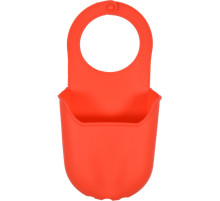 Органайзер силіконовий, червоний, підвісний FALA для губки, 200х 100 мм [144]