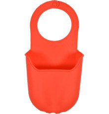 Органайзер силіконовий, червоний, підвісний FALA для губки, 200х 100 мм [144]