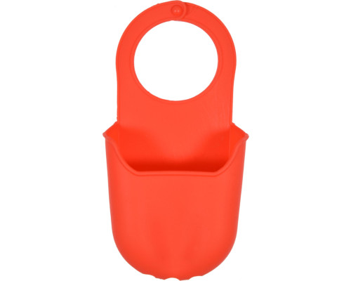 Органайзер силиконовый, красный, подвесной FALA для губки, 200х100 мм [144]