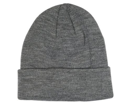 Шапка зимова сіра VOREL з 100% акрилу, розмір універсальний [200]