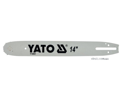 Шина для пили YATO l= 14"/ 36 см (52 ланки)3/8" (9,52 мм).Т-0,05" (1,3 мм)---YT-84951, YT-84960 [20]