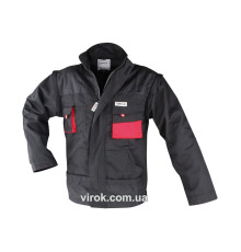 Куртка робоча YATO чорно-червона, розм. L [10]