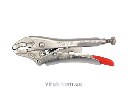 Кліщі затискні YATO : L= 125 мм. Cr-Mo [6/24]