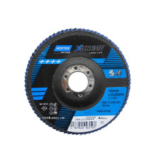 Круг пелюстковий шліфувальний NORTON VULCAN" X-TREME(метал+нерж.); Ø= 125/22 мм, Р 80