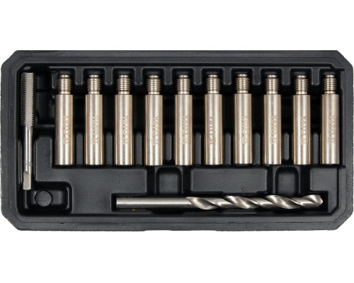 Набір для ремонту напрямних гальмівник колодок YATO для групи авто V.A.G., Ford, Opel, 12 елем. [20]