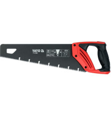Ножовка по дереву YATO: L=350 мм, 7 зубов/1", полотно t=0.9 мм, покрытое PTFE [12/48]