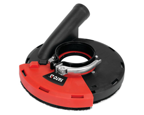 Кожух пилозахисний до КШМ для шліфування YATO: на диск Ø= 180 мм, кріплення Ø- 28-36 мм [10]