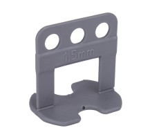 Кліпси СВП для викладання плитки YATO до шва- 1,5 мм, плитка t≤ 14 мм. 700 шт