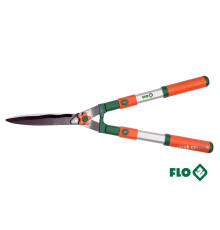 Ножиці до живоплоту телескопічні, алюмінієві FLO, леза l= 235 мм, загальна l= 650-860 мм [12]