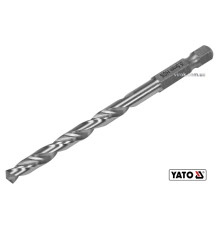 Свердло по металу YATO: HSS6542, Ø=5.5мм, HEX-1/4", l=93/57мм,для нержав.,конструкт.,легов.сталі(DW)
