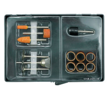 Насадки шліфувальні та полірувальні VOREL (д/арт.79315), 13 шт. [10/50]