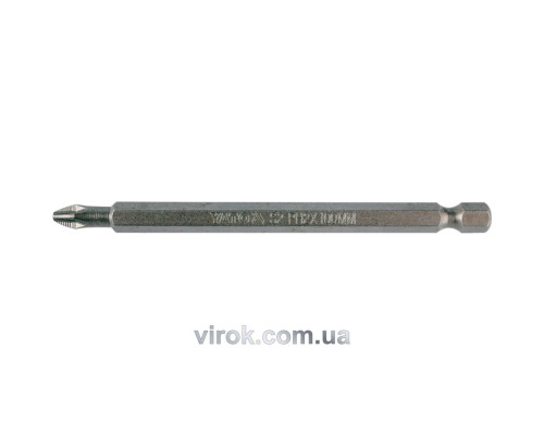 Насадка викруткова YATO : "Philips" РН2 х 100 мм. [25/100]