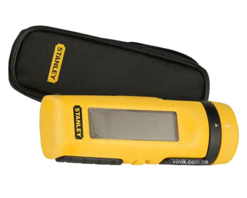 Вологомір дисплейний "Stanley" з температ. режимом 0-50°С, джерело живл.- 3 табл. батарейки CR-2032