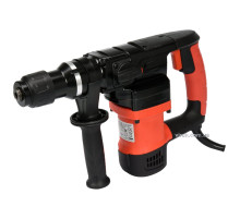 Перфоратор сетевой SDS+ YATO: P= 1100 Вт, J = 5 Дж. для сверл Ø≤ 32 мм, 3 сверла и 2 пика [2/46]