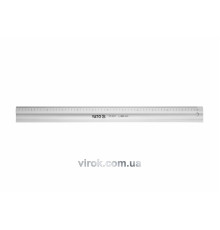 Лінійка алюмінієва YATO : L= 600 мм [10/50]