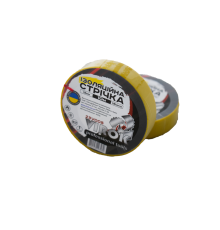 Стрічка ізоляційна VIROK : 15 мм х 10 м x 0,18 мм  ЖОВТА [15/240]