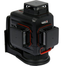 Нівелір лазерний самонівелюючий YATO : 12 променів, точність- ±3 мм/ 10 м, верт./гориз. промені [12]