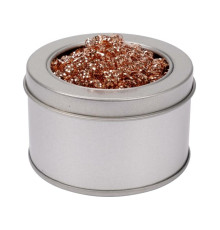 Стружка латунна для очищення паяльних жал YATO в жерстяному контейнері Ø= 65 мм, h= 45 мм [30/120]