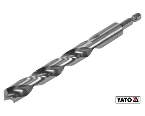 Сверло по дереву YATO: Ø13 x 100/60 мм, хвостовик-HEX 1/4", HSS 4241(DW)