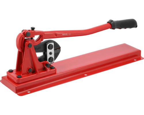 Ножиці до арматури настільні YATO: max Ø= 10 мм, L= 600 мм. підставка 140х 530 мм [2]