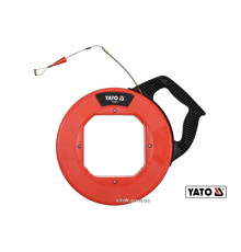 Пристрій для протягування кабелів на бобіні YATO : l= 30 м, Ø= 4 мм [10]
