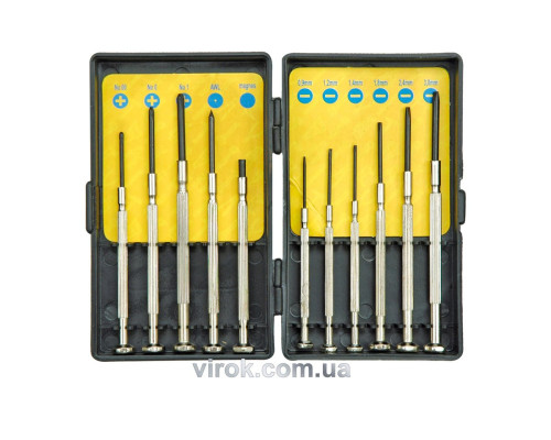 Набір викруток прецизійних VOREL : SL/PH/AWL/магніт. 11 шт. [25/100]
