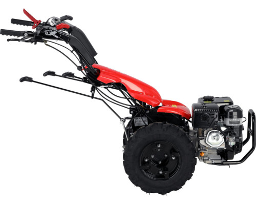 Мотоблок бензиновий YATO: 9 кВт, бак- 6,5 л, колеса Ø= 500 мм, 3 передачі вперед/2 назад