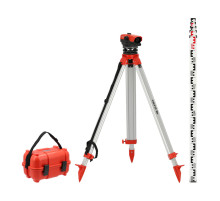 Нівелір опт авто-налаш. з штатив і рейк YATO об'єкт Ø= 38мм, крат- 32Х радіус- 1-55 м, точн- 1мм/30м