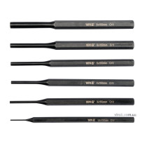 Пробойники слесарные YATO: Ø=1.5; 3; 4; 5; 6; 8 мм, л=150 мм, Набор. 6 шт. [6/24]