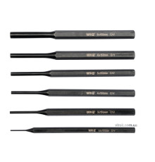 Пробійники слюсарні YATO : Ø=1.5; 3; 4; 5; 6; 8 мм, l=150 мм, Набір. 6 шт. [6/24]