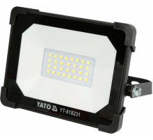 Прожектор с SMD-диодным излучателем YATO: 20 Вт, 230В, 1900 Лм, 30 диодов, 140x124.5x32 мм [16]
