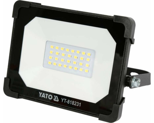 Прожектор з SMD-діодним випромінювачем YATO: 20 Вт, 230В, 1900 Лм, 30 діодів, 140 x124.5x 32 мм [16]