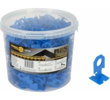 Клипсы для выкладки керамической плитки VOREL: 2 мм, t≤ 14 мм. 400 шт.(DW)