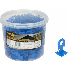 Кліпси для викладання керамічної плитки VOREL : 2 мм, t≤ 14 мм. 400 шт.(DW)