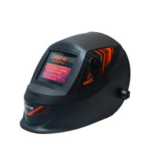 Маска зварювальника VIROK  з автозатемнювальним світлофільтром,110 х 90 мм(93x50 мм)