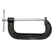 Струбцина з гвинтовим затиском "G" подібна VOREL; l= 125 мм [20]