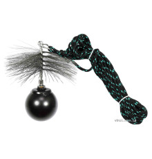 Набір для очищення димарів VOREL : шнур Ø= 6 мм, l= 10 м; йорж Ø= 200 мм; гиря- 1.8 кг [1]