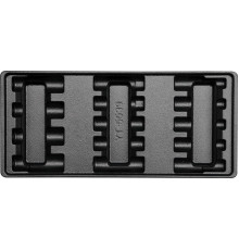 Вклад до інструментальної шафи пустий YATO, для подовжених торцевих головок YT-5539 [5/30]