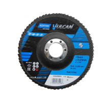 Круг пелюстковий шліфувальний NORTON VULCAN"; Ø= 125/22 мм, Р 40 зерно з електрокорунду