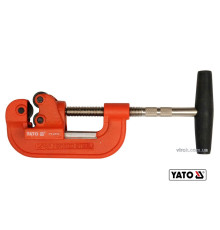 Труборіз YATO : для труб Ø 3/8"-1-5/8", Ø= 10-40 мм, алюміній /мідь /пластик. [20]