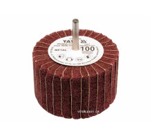 Круг пелюстковий шліфувальний YATO : подовжений Ø=80 мм, К200, шпиндель Ø= 6 мм, H= 50 мм [10/60]