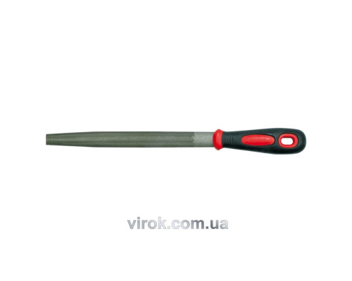 Напильник слюсарний VOREL півкруглий, l=200мм [25/100]