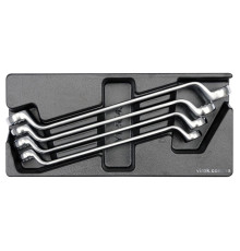 Вклад до інструментальної шафи YATO, ключі накидні вигнуті 21х23, 24х27, 25х28, 30х32 мм, 4 шт. [8]