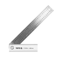 Кутник регульований 90°-45°-135° YATO l= 300 мм зі стопкою l= 160 мм [60]