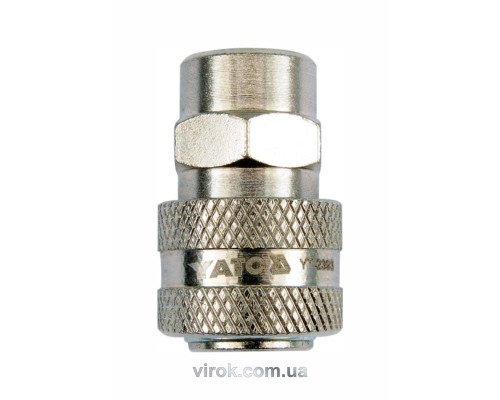 Швидкоз'єднувана муфта YATO з внутріш. різьбою Ø= 3/8" [20/120]