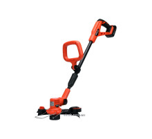 Газонокосарка акумуляторна YATO Li-Ion 18В, 2АГод, обрізний діап.Ø=25/30см, з зарядним пристроєм [2]