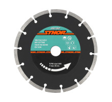 Диск отрезной алмазный сегментный STHOR : Ø= 180 мм, t-2.3 х h- 7 мм по кам, бетону, керамике (DW)