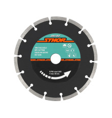 Диск відрізний алмазний сегментний STHOR : Ø= 180 мм, t-2.3 х h- 7 мм по кам, бетоні, кераміці(DW)