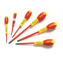 Набір викруток діелектричних STANLEY "FatMax" : індикатор, PZ, SL, корпус VDE до 1000V. [6 Шт.]