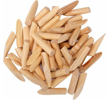 Кілки сполучні, деревяні VOREL l= 42 мм, Ø= 9,3 мм, паков. 50 шт [100]